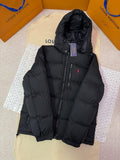 Polo Ralph Lauren Quilted Corduroy Down Jacket “Black”