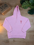Chrome Hearts T-Bar Majica s Kapuljačom “Pink”