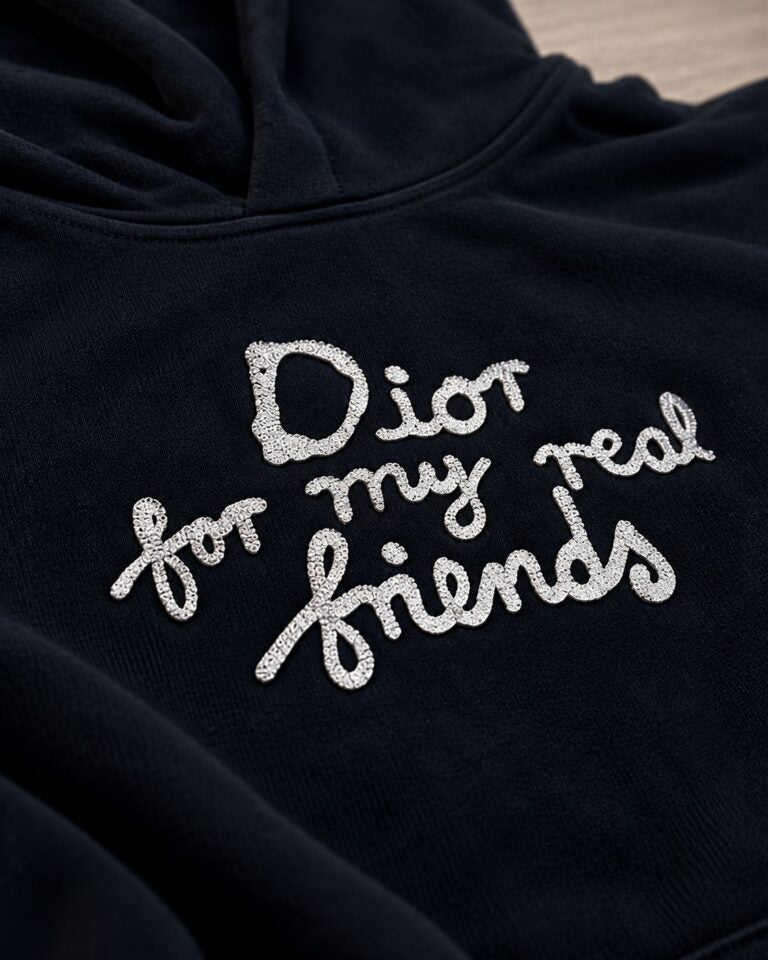 Dior For My Real Friends Majica s Kapuljačom “Black”