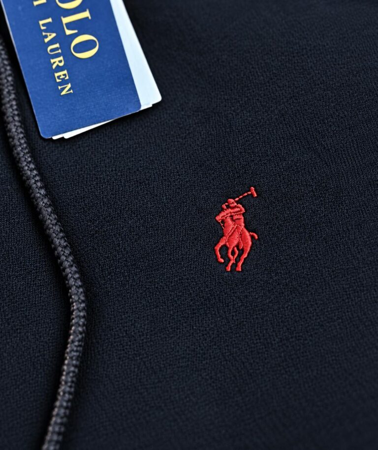 Polo Ralph Lauren Majica s Kapuljačom “Black”