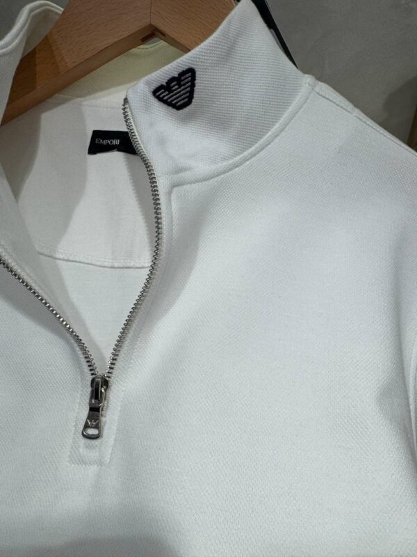 Emporio Armani Half-Zip Majica Dugi Rukav