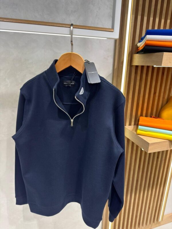 Emporio Armani Half-Zip Majica Dugi Rukav