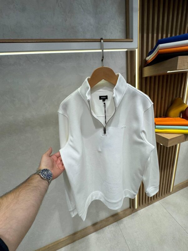 Boss Half-Zip Majica Dugi Rukav