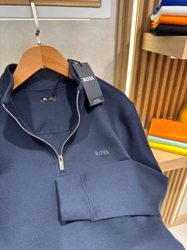 Boss Half-Zip Majica Dugi Rukav
