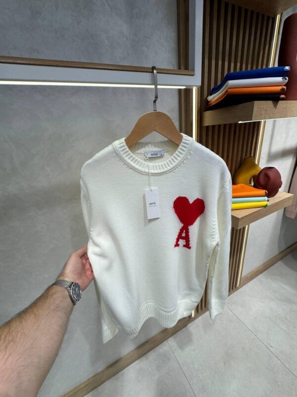 Ami Paris Sweater Dugi Rukav “White”