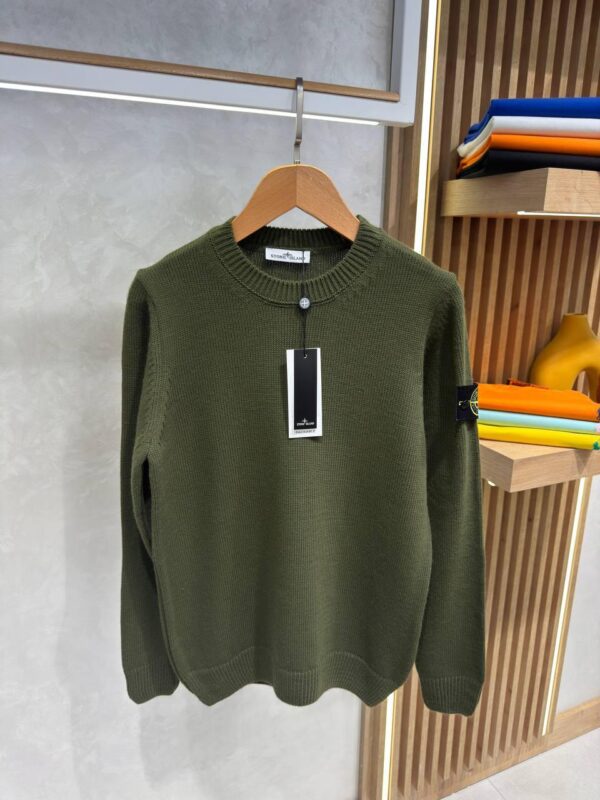 Stone Island Sweater Dugi Rukav “Olive Green”