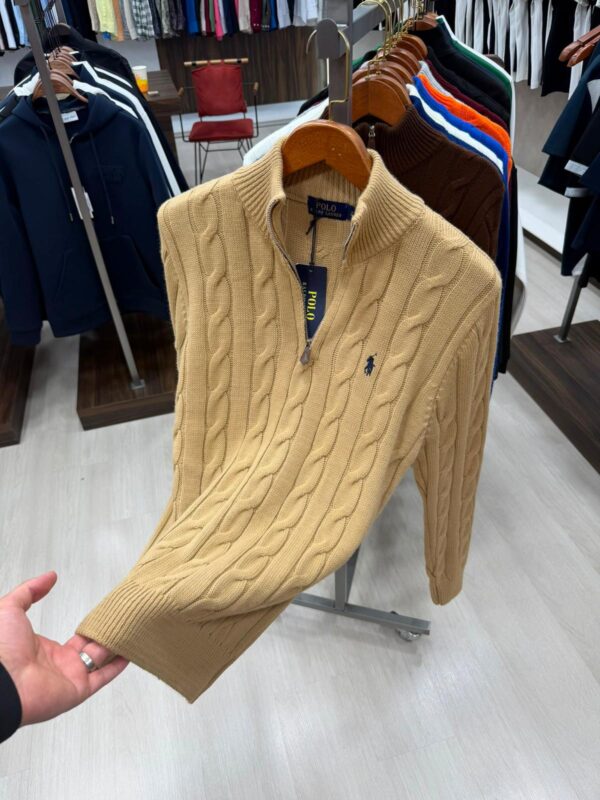 Polo Ralph Lauren Half-Zip Sweater “Brown”