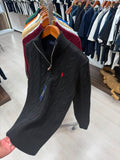 Polo Ralph Lauren Half-Zip Sweater “Black”