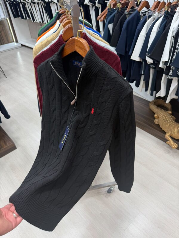 Polo Ralph Lauren Half-Zip Sweater “Black”