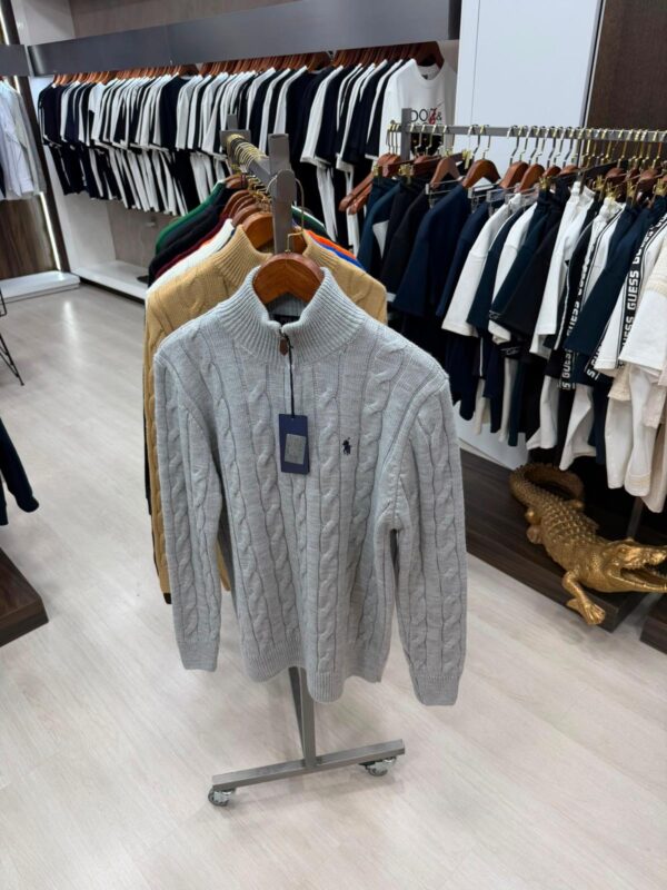 Polo Ralph Lauren Half-Zip Sweater “Gray”