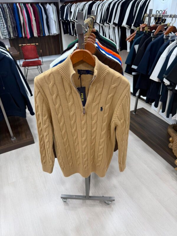 Polo Ralph Lauren Half-Zip Sweater “Brown”
