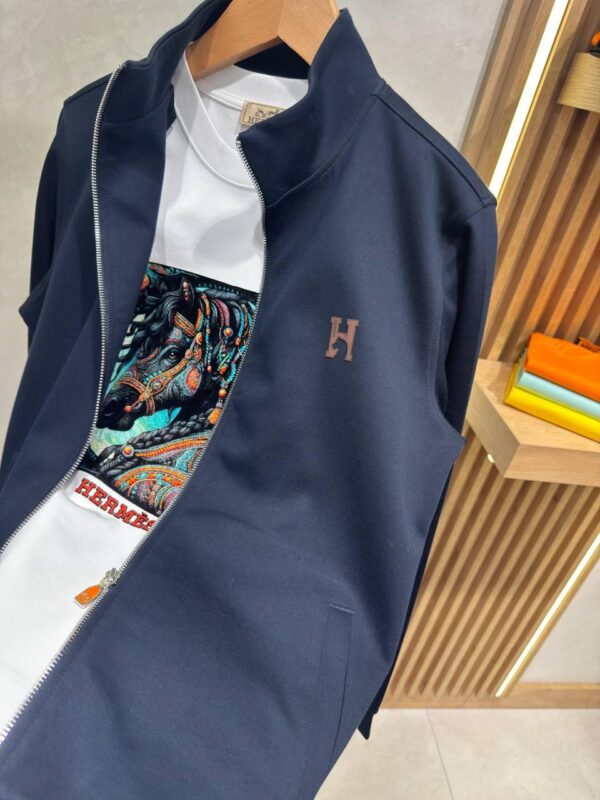 Hermes Zip Majica Dugi Rukav