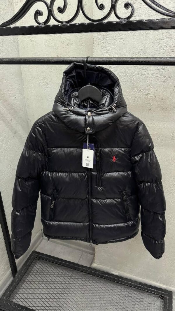 Polo Ralph Lauren The Gorham Glossed Down Jakna “Black”