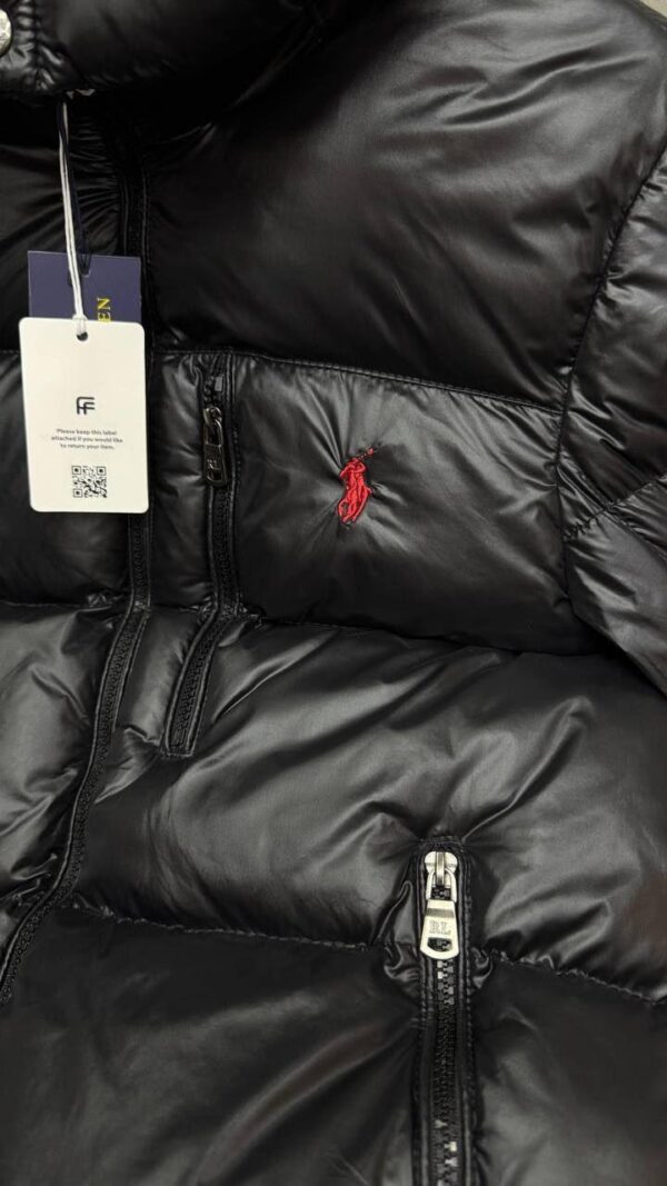 Polo Ralph Lauren The Gorham Glossed Down Jakna “Black”