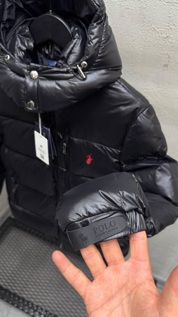 Polo Ralph Lauren The Gorham Glossed Down Jakna “Black”