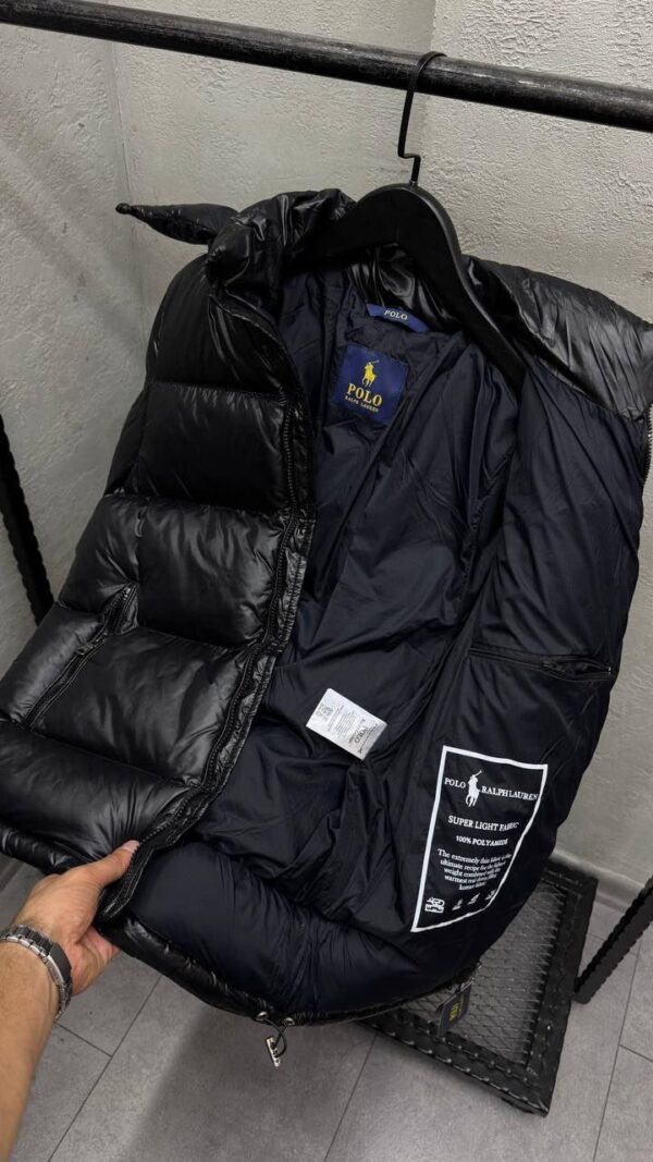 Polo Ralph Lauren The Gorham Glossed Down Jakna “Black”