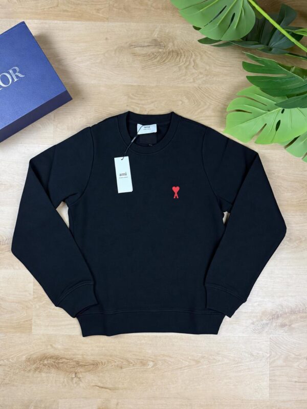 Ami Paris Majica Dugi Rukav “Black”