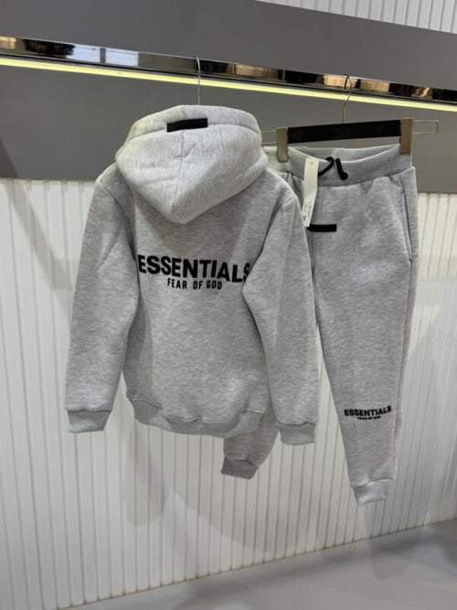 Komplet Fear of God Essentials “Gray” Kids