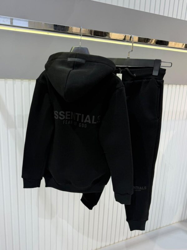 Komplet Fear of God Essentials “Black” Kids