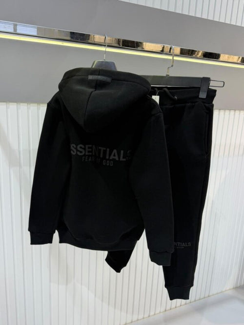 Komplet Fear of God Essentials “Black” Kids