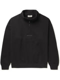 Fear of God Essentials Half Zip Sweater “Black”