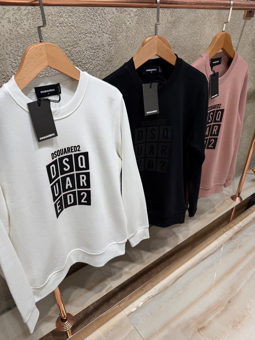 Dsquared2 Majica Dugi Rukav “Black”
