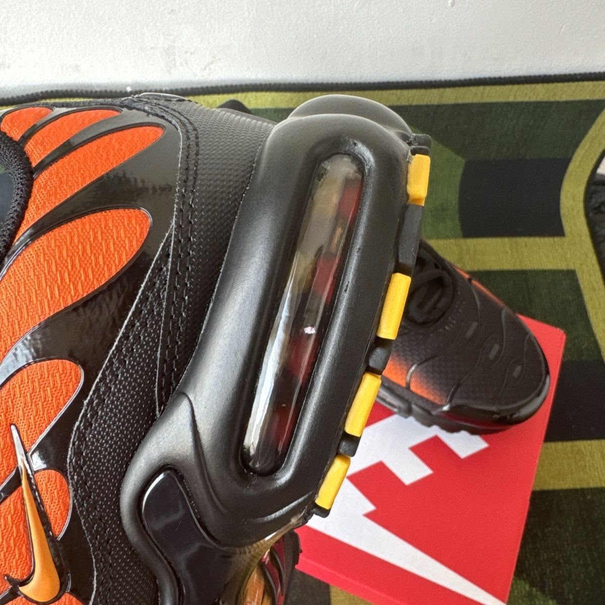 NIKE AIR MAX PLUS TN “BLACK / TOTAL ORANGE”