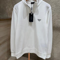 Prada Half-Zip Majica Dugi Rukav