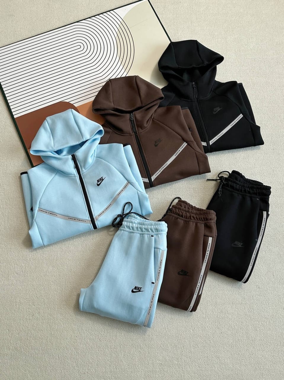Komplet Nike Tech Fleece Reflective “Black”